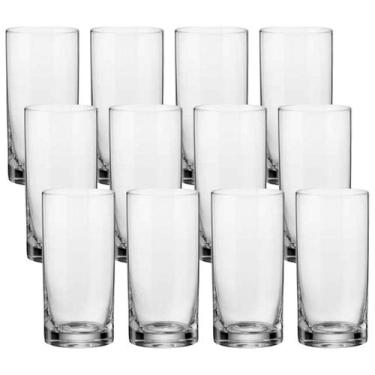 Imagem de Copo de Cristal Bohemia Para Água e Suco 350 ml Larus 12 Peças - Bohem