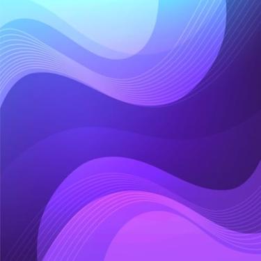 Imagem de Quadro Decorativo Estampa Gradient Wallpaper Design Moderno para Decoração de Parede 50x50cm