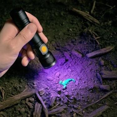 Imagem de Lanterna Luz Negra Ultravioleta UV Potente