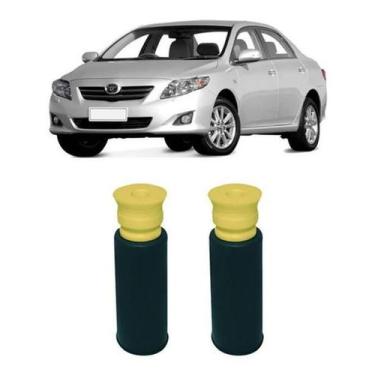 Imagem de Kit Batente Suspensão Traseiro Corolla 2008 2009 2010 2011 - Qualykits