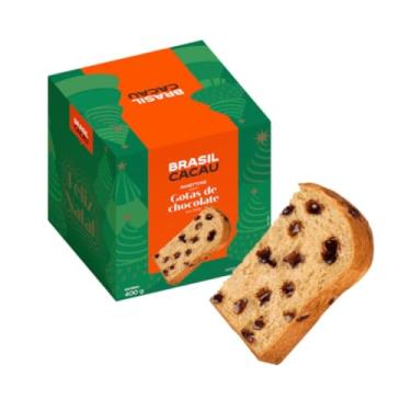 Imagem de Panettone Gotas de Chocolate 400g Brasil Cacau