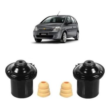 Imagem de Kit Batente Parcial Dianteiro Meriva 2005 2006 2007 2008 - Qualykits