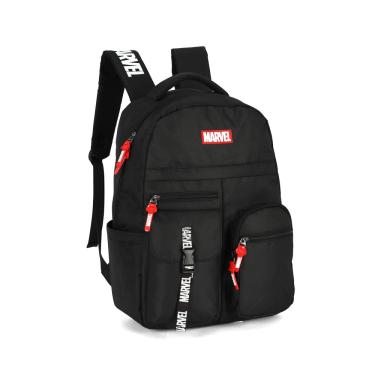 Imagem de Mochila Marvel Luxcel – Escolar e Casual Preta