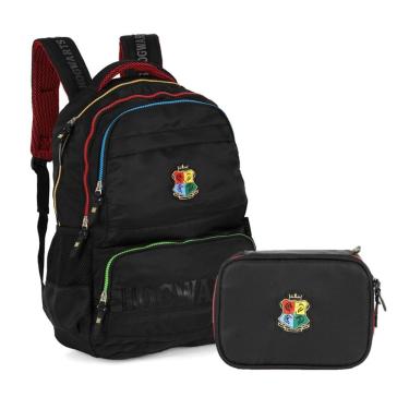 Imagem de Kit Mochila + Estojo Hogwarts Luxcel – Oficial Harry Potter
