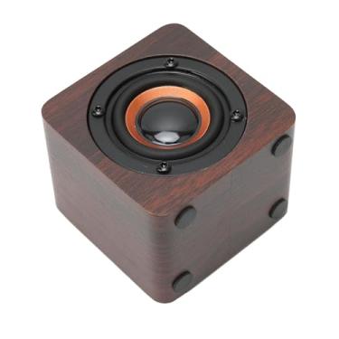 Imagem de RiToEasysports Alto -falante Retro Com Duração Longa da Duração da Bateria, Conexão Sem Fio 5.0, Ampla Compatibilidade - Mini Portão Portátil Vintage para Laptops Desktops (Walnut (versão de