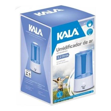 Imagem de Umidificador De Ar Vapor Quarto Silencioso Kala 3,2L Bivolt