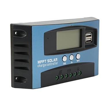 Imagem de LiebeWH Controlador de Carga Solar Lcd 12v Painel Regulador 24v Bateria do Com Abs para Gerenciamento de Carregamento Mppt de Energia Eólica (30A)
