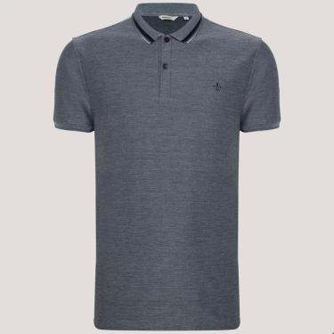 Imagem de Camisa Polo Dudalina Malha Chevron Masculino-Masculino