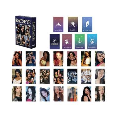 Imagem de Conjunto De Photocards De Ídolos Kpop Femininos 55 Peças KATSEYE MANON