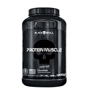 Imagem de Protein Muscle Pote (900g) - Chocolate - Black Skull, Black Skull