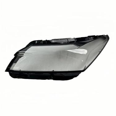 Imagem de Capa protetora do farol compatível com landian e5 2023 2024 2025 farol do carro luz abajur caso lente de vidro capa transparente(Left side)