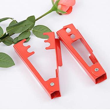 Imagem de Stripper de Rosa Removedor Espinhos e Folhas Alicate Limpeza Caule Flor com Mola Metal Ferramenta para Loja Flores Jardim Casamento Florista Bouquet A