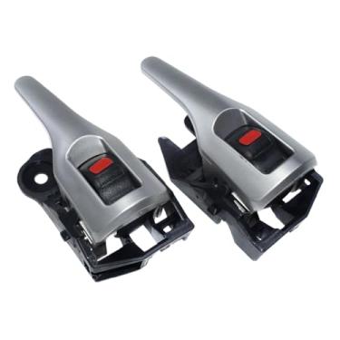 Imagem de Maçaneta interna da porta dianteira traseira esquerda ou direita Compatível com Toyota Corolla Matrix 1.8L 2009-2015 ou Scion XB XD 2008-2013 2.4L(Left X1 Right X1)