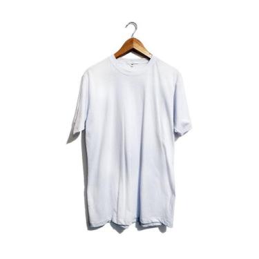Imagem de Camiseta Branca Básica de Algodão 100% - no-brand, M