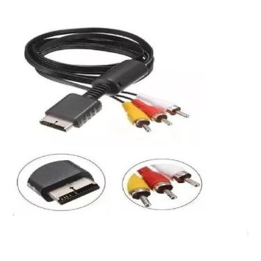 Imagem de Cabo Av Audio E Video Rca Para Playstation 1, Ps2 E Ps3 1.80