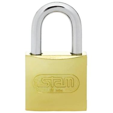 Imagem de Cadeado Latonado 35mm - Stam
