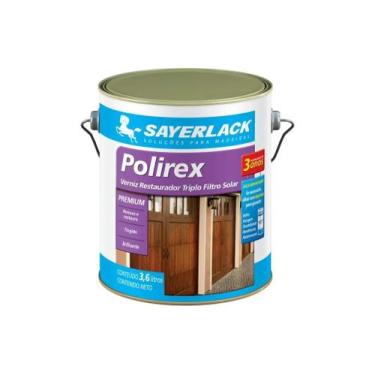 Imagem de Verniz Restaurador Premium Brilhante Polirex Mogno 3,6 Litros - Sayerl