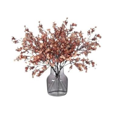 Imagem de Plantas Artificiais Longas De Gypsophila (Hálito De Bebê) - 10 Peças P