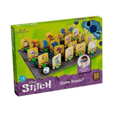 Imagem de Jogo de Tabuleiro Quem Sumiu Stitch Grow - 04615
