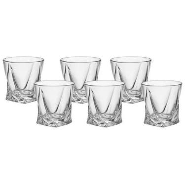 Imagem de Copo baixo cri ice 300ml haukraft 6 peças de vidro - Hauskraft, Transp