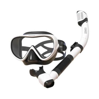 Imagem de Máscara De Mergulho HD Antiembaçante COPOZZ Com Snorkel: Conjunto Prof