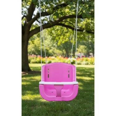 Imagem de Balanço Infantil Seguro Rosa 1-4 Anos 30kg - Congratulations Store