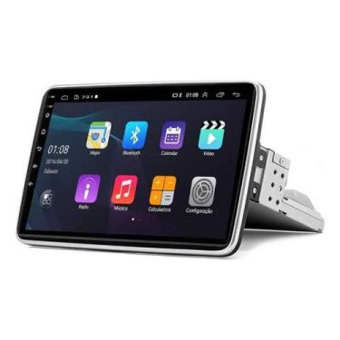 Imagem de Central Multimidia 10 Polega Rotativa Android Carplay 1 Din - E-TECH