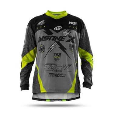 Imagem de Camisa Infantil Motocross Trilha Enduro Pro Tork Insane x Criança Off 