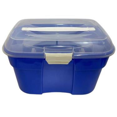 Imagem de Caixa Organizadora Maquiagem Cosmetic Box Grande Sortidas Plasnorthon