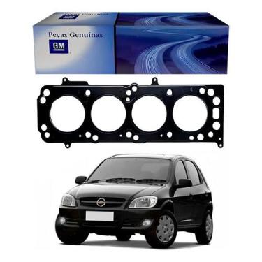 Imagem de Junta Cabeçote Chapa Chevrolet Celta 1.0 8v 2007 A 2012 - GM