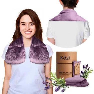 Imagem de Almofada aquecida para micro-ondas Kozi Weighted Decollete Wrap