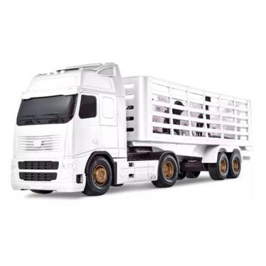 Imagem de Caminhão Carreta Voyager Boiadeiro 40 Cm Roma Brinquedos - Ref. 1350, 