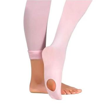 Imagem de Meia-calça Adulto Daniela 802 Pé Conversível, P/M, Rosa