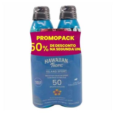 Imagem de Kit 2 X 1 Hawaiian Tropic Island Sport Fps50 - Protetor Solar 180ml