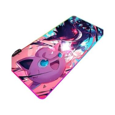 Imagem de Mouse Pad Gamer XXL RGB Com Iluminação LED Pokémon Para Gamers - Potde