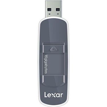 Imagem de Lexar LJDS70-16GASBNA 16GB JumpDrive S70 USB2.0 Flash Drive - 16 GB - Cinza - Proteção por senha, Suporte à criptografia