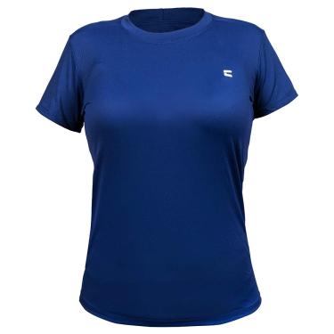 Imagem de Camiseta Active Fresh Mc - Feminino Curtlo P Azul