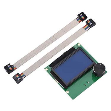 Imagem de Tela LCD Tosuny para Creality CR-10S / S4 / S5, tela LCD CR10s, tela de substituição com controle de tela LCD com 2 cabos para impressora 3D Creality CR-10S, acessório de kit de impressora 3D