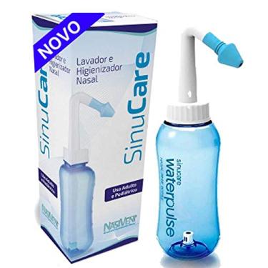 Imagem de Lavador E Higienizador Nasal 300ml - NasiVent SinuCare - Irrigador de Fácil Uso Diário