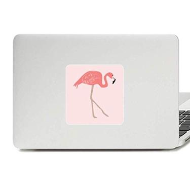 Imagem de Adesivo de vinil Paster para laptop com estampa de flamingo e caminhada para decoração de PC