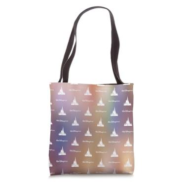 Imagem de Walt Disney World 50th Anniversary Castle Rainbow Tote Bag