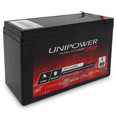 Imagem de Bateria Unipower para Nobreak UP12 Alarme 12V 4.0Ah