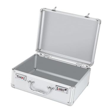 Imagem de Generic Maleta de transporte de alumínio, maleta de alumínio, maleta de ferramentas portátil com fechadura, maleta de ferramentas de alumínio para, senha M