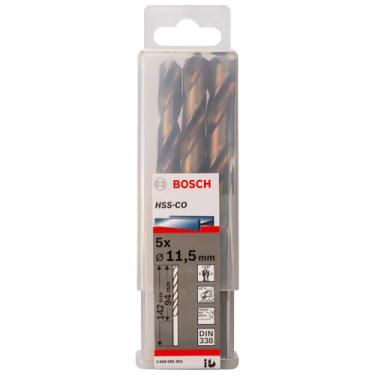 Imagem de Bosch Brocas para Metal Aço Rápido HSS-Co 11,5mm