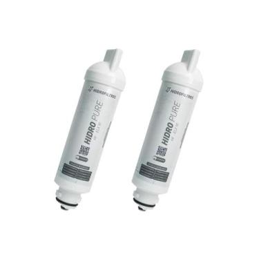 Imagem de Kit 2 Refil Filtro Purificador Electrolux Acqua Pure 4X PE12 - HidroFi