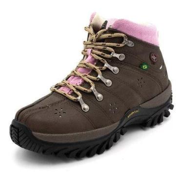 Imagem de Bota Coturno Feminino Motociclista Trilha Trekking Radical Adulto Infa