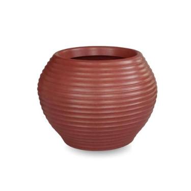 Imagem de Vaso De Planta Esfera Decorativo Polietileno 25X30 Cerâmica - Foster P