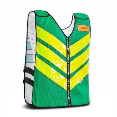 Imagem de Colete Refletivo Moto Boy Mototáxi Inmetro Transito Obras - Pro Tork, 