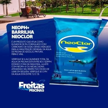 Imagem de Kit 06 barrilha elevador de neoph+ 2kg cada - NEOCLOR