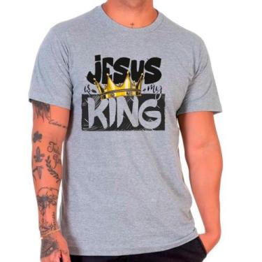 Imagem de Camiseta Gospel Evangélica Católica Masculina 01 - DESIGN CAMISETAS, M